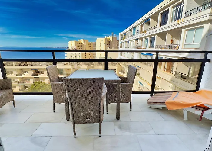 شقة Skol 508 West Facing Duplex With Amazing Sea Views ماربيا