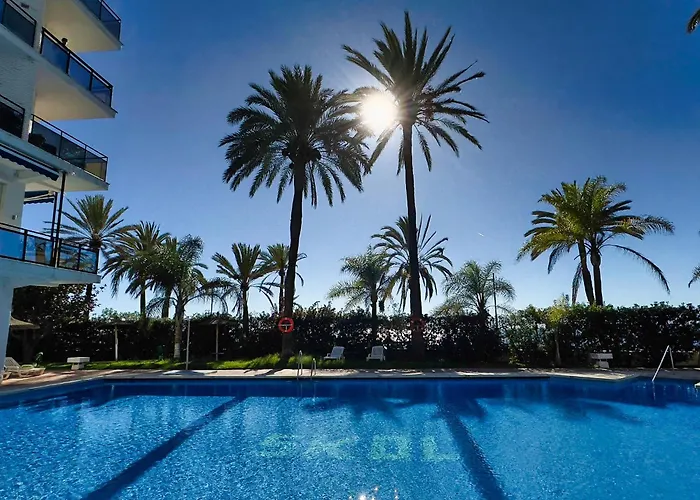 شقة Skol 508 West Facing Duplex With Amazing Sea Views ماربيا